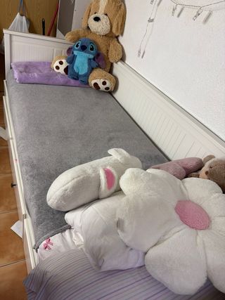 Cama nido 90x200cm blanca Ikea