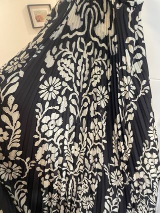 Vestido largo estampado para eventos