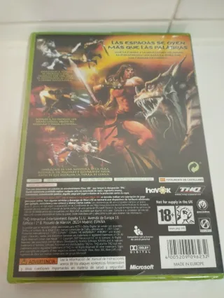 Conan Xbox 360 Precintado PAL