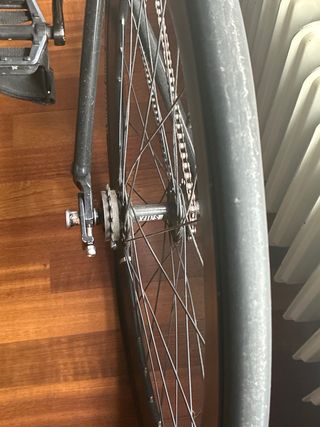 Bicicleta Fixie Piñón Fijo Negra