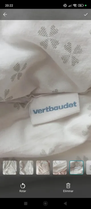 Saco para capazo estampado