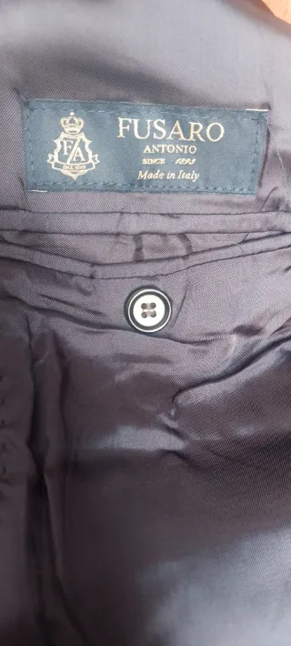 Chaqueta Italiana Fusaro Hombre Marrón/Gris