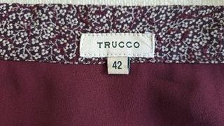 Falda Midi Trucco Floral Talla 42