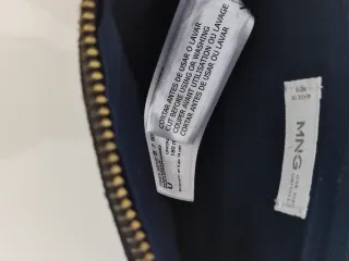 Bolso de piel niña con estrellas doradas