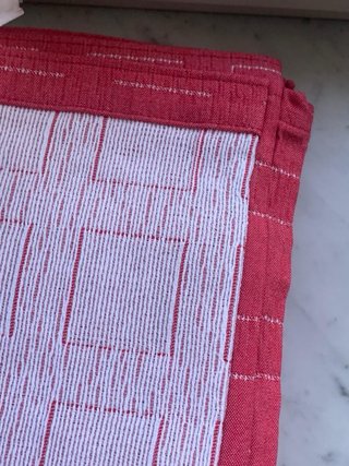 Copriletto fucsia/bordeaux una pizza e mezza