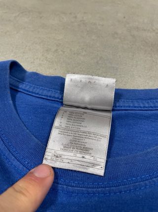 Nike Vintage 90s/00s Royal Blue T-Shirt - Center