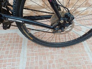 Bicicleta Trek Montaña Negra y Rosa