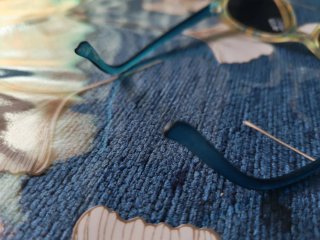 Gafas de sol infantiles con flores