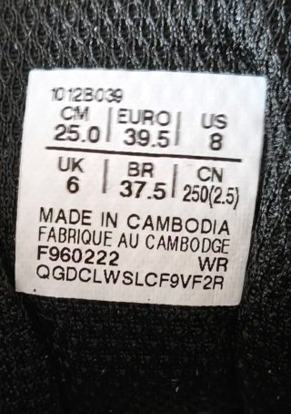 Zapatillas de mujer Asics Trail running talla 39.5