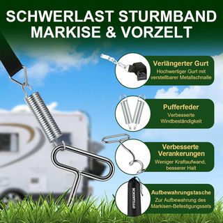 NUEVO Kit de Sujeción para Toldos 39cm SCHINTILLO