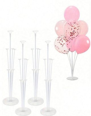 2 Soportes para Globos con Base