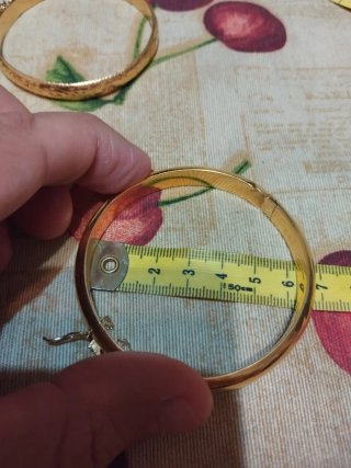Pulsera de oro 17.98 gramos