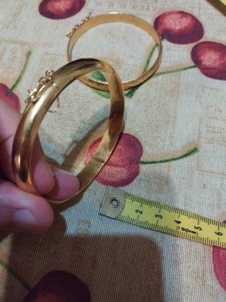 Pulsera de oro 17.98 gramos