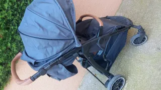 Cochecito bebé negro