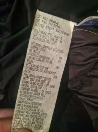 Chaqueta Canada Goose niño original