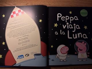 Libro Peppa viaja a la luna