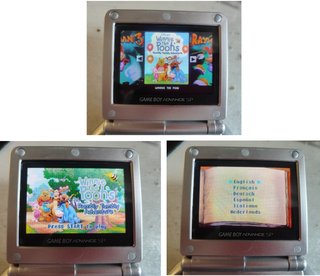 GBA Winnie the Pooh + Rayman 3