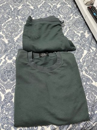 Conjunto chándal verde talla L