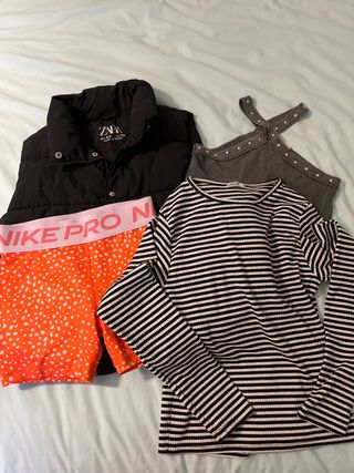 Conjunto Ropa Zara, Nike y Noon talla de 9 a 10