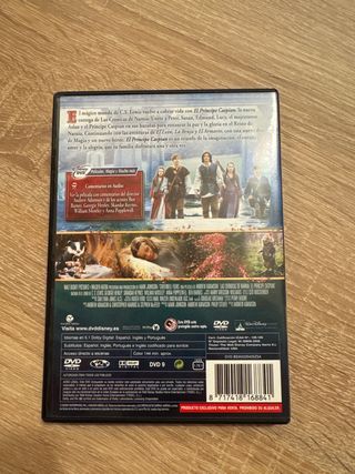 DVD Las Crónicas de Narnia: El Príncipe Caspian