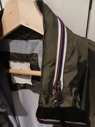 Chaqueta fina primavera Moncler hombre Verde Talla