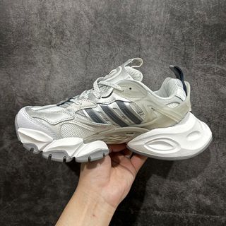 Adidas XLG Runner Deluxe Grigio Argento Bianco