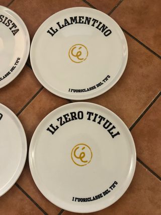 Ceres Servizio Nuovo 6 Piatti Pizza + 6 bicchieri