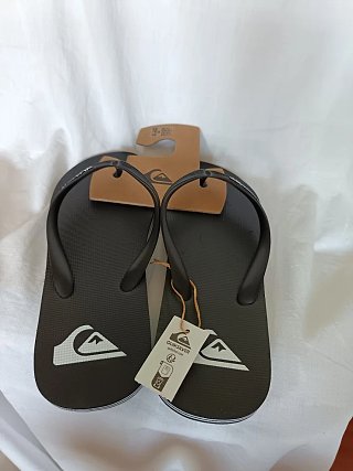 Chanclas Quiksilver Negras