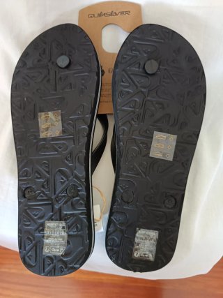 Chanclas Quiksilver Negras