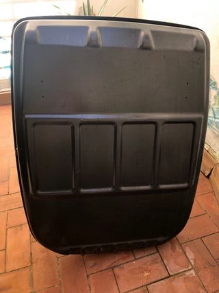 Portaequipajes coche negro