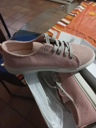 Scarpe ginniche tela donna