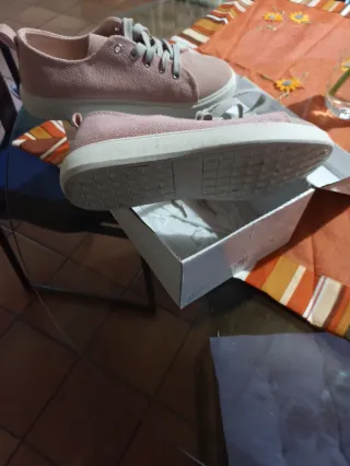 Scarpe ginniche tela donna