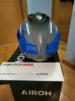 Casco Airoh Matryx Azul/Gris M