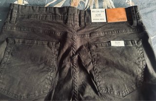 Pantalón Slim Sfera Negro Talla 44 Nuevo.