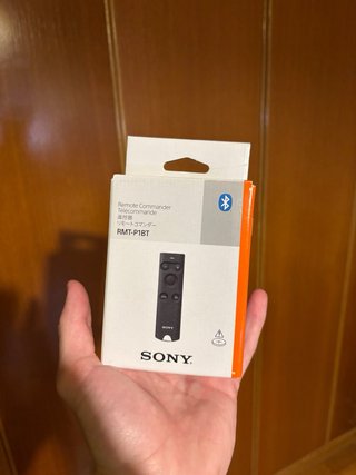 Mando remoto Sony RMT-P1BT.