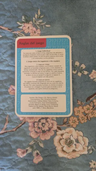 Juego Qué sabes de... El ser humano
