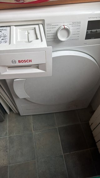Secadora Bosch 8kg Blanca
