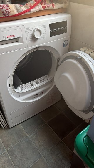 Secadora Bosch 8kg Blanca