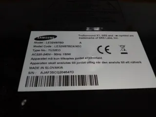 Televisor Samsung HD 32 Pulgadas