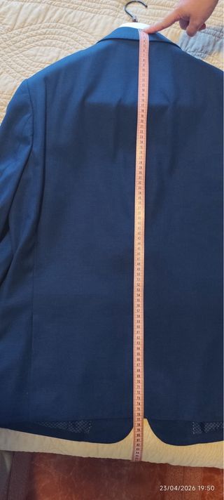 Chaqueta de traje azul
