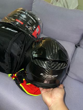 Casco LS2 Vector II Carbon Talla L