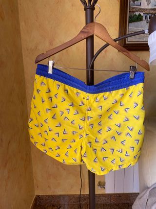 Bañador Cadiz CF Amarillo y Azul