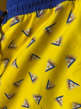 Bañador Cadiz CF Amarillo y Azul