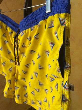 Bañador Cadiz CF Amarillo y Azul