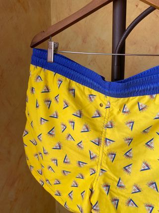 Bañador Cadiz CF Amarillo y Azul