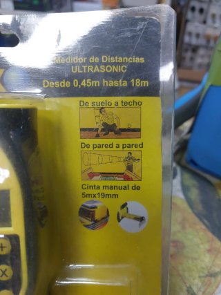 Medidor de Distancia Wurk ULTRASONIC