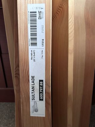 Cama infantil IKEA blanca