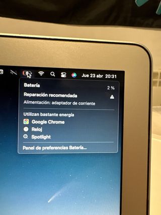 MacBook Air Gris/Plateado
