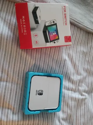 Dock Profesional USB-C para Switch Blanco