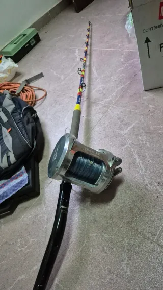 Caña de pescar HÖWK Titan Red 130lb